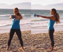 wedding photo - The Tone It Up Girls Share A Calorie-Blasting Kettlebell Workout