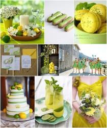 wedding photo - Lemon and Lime Wedding Ideas