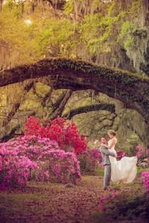 wedding photo - South-Inspired Wedding At A Magnolia Plantation 