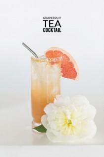 wedding photo - Grapefruit Tea Cocktail