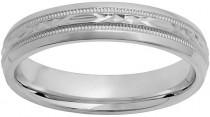 wedding photo - Sterling silver crisscross wedding ring