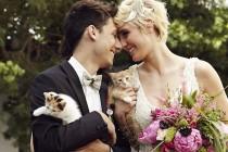 wedding photo - The Purrfect Day: Cool Cat Themed Wedding Inspiration