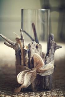 wedding photo - Driftwood Vase