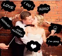 wedding photo - New 2014 Creative Wedding Photo Props Whimsy Modelling Creative Marriage Wedding Supplies Wedding Favors And Gifts Freeshipping