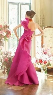 wedding photo - Gowns....Passion Pinks