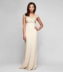 wedding photo - Alex Evenings Sequined-Bodice Gown