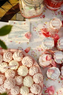wedding photo - Pink And Rose Birthday Party Ideas