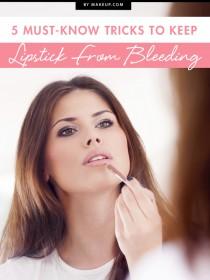 wedding photo - 5 Must-Know Tricks to Keep Lipstick From Bleeding