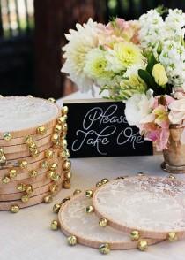 wedding photo - DIY Lace Tambourine