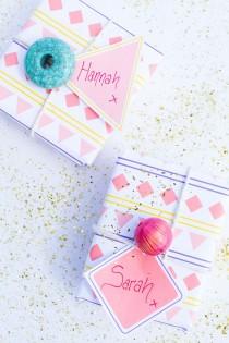 wedding photo - Free Printable Aztec Wrapping Paper & Tags!