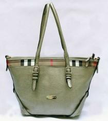 wedding photo -  BURBERRY Green Ladies Shoulder Bag with Flexible Straps