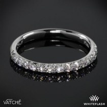 wedding photo - Platinum Vatche "Serenity" Diamond Wedding Ring
