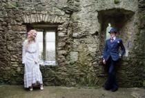 wedding photo - Mythical Alternative Festival Feel Wales Outdoor Wedding