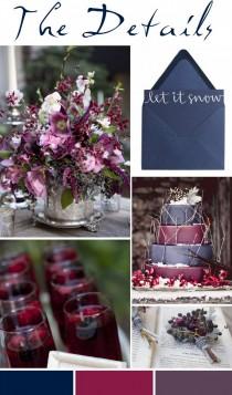 wedding photo - Burgundy Wedding Theme Ideas