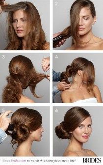 wedding photo - Wedding Hairstyle 101: How To DIY A Side Bun