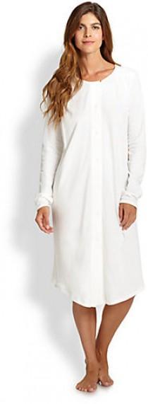wedding photo - Hanro Bronx Cotton Short Gown