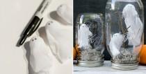 wedding photo - How to Make Ghosts In Mason Jars - DIY & Crafts - Handimania