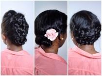 wedding photo - 3 Quick And Easy Updos Shared By Tina Munzu