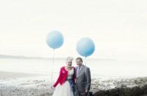 wedding photo - Alternative 1950s Inspired Seaside Wedding
