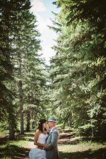 wedding photo - A Lovely Blue Wedding In Calgary