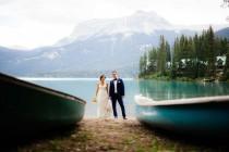 wedding photo - A Sophisticated Emerald Lake Wedding