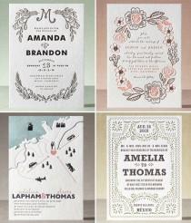 wedding photo - Introducing Minted Letterpress   A Giveaway!