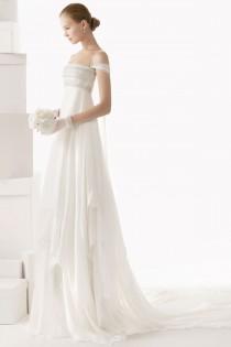 wedding photo - Sexy Spaghetti Straps Draping Tulle Wedding Dress Online