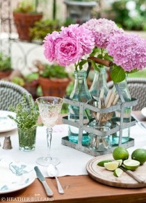 wedding photo -  Garden Tablescapes