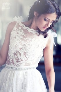 wedding photo - Lace Wedding Dress // Mia