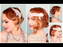 wedding photo - 1920's Faux Bob, And Updo Tutorial!!