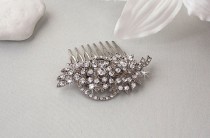wedding photo -  Bridal Hair Comb, Vintage Art Deco Style Head Piece, Crystal Hair Comb, Wedding Hair Comb, Wedding Accessories - MIA