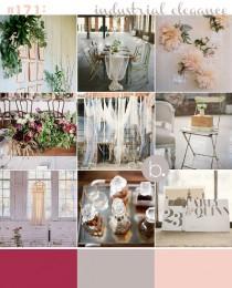 wedding photo - Vintage and Chemistry inspired wedding moodboard for You & Your Wedding Magazine by Louise Beukes Styling 