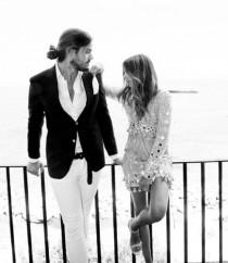 wedding photo - Whimsical Bohemian Capri Wedding Of Italian Vogue Editor 