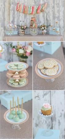 wedding photo - Make A Statement With Your Sweets Table