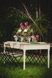 wedding photo - Intimate, Wintry Garden Wedding