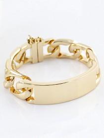 wedding photo -  Gold Fashion Hollow Chain Bracelet