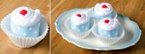 wedding photo - DIY Baby Shower Series: Baby Bodysuit Cupcakes