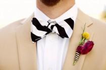 wedding photo - 8 Ways To Use Stripes In Your Wedding