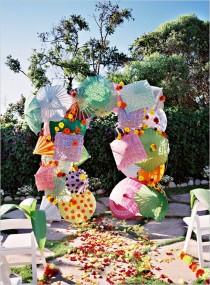 wedding photo - Colorful Santa Barbara Wedding