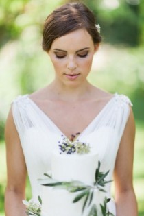 wedding photo - Intimate And Enchanting Grecian Goddess Wedding Shoot 