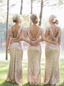 wedding photo - Gold And Glittery Weddings