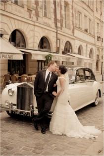 wedding photo - Mr and Mrs Paris elope to Paris France!