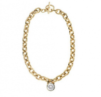 wedding photo - Michael Kors Diamond Golden Necklaces