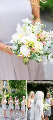 wedding photo - Roses & Daisies For An Elegant Surrey Hills Wedding.