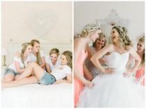 wedding photo - Mint and Coral South African Wedding