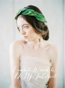 wedding photo - Wreath DIY Tutorial - Wedding Sparrow 