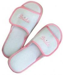 wedding photo - Cathy's Concepts Bride Spa Slippers - M/L