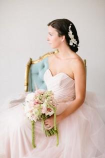 wedding photo - Monet's Water Lily Bridal Inspiration