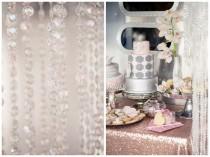 wedding photo - Blush and Sparkle: Gorgeous Glitter Wedding Inspiration {Tasha Seccombe Photography}