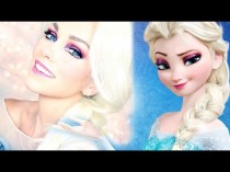 wedding photo - Elsa Frozen Makeup